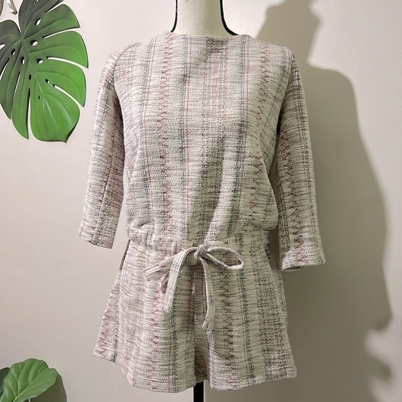 Free People Panama Cotton Blend Romper Sz. Small - Picture 4 of 12
